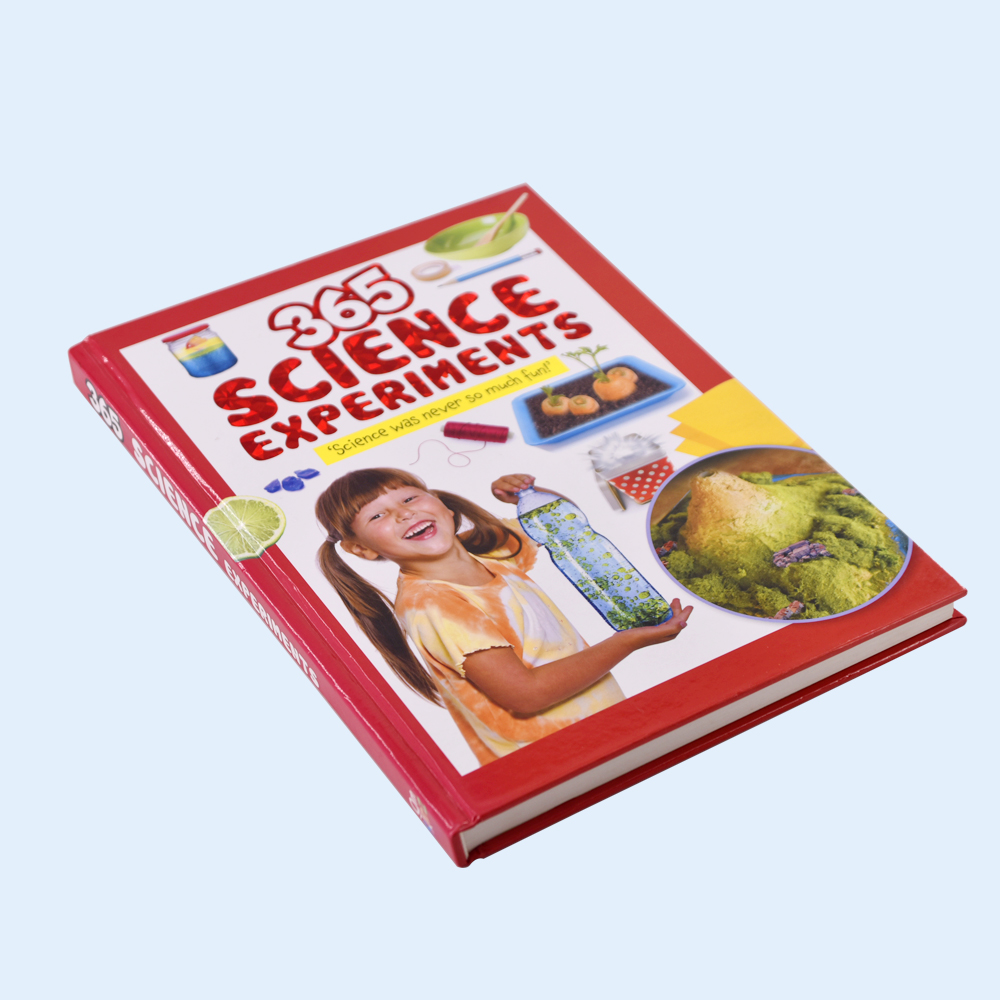 Customized High Quality Sewn Binding Hardcover Book