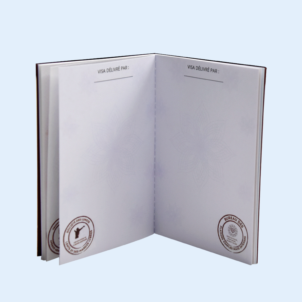 2026 New Custom Travel Passport Souvenir Passport Booklet Factory Price High Quality