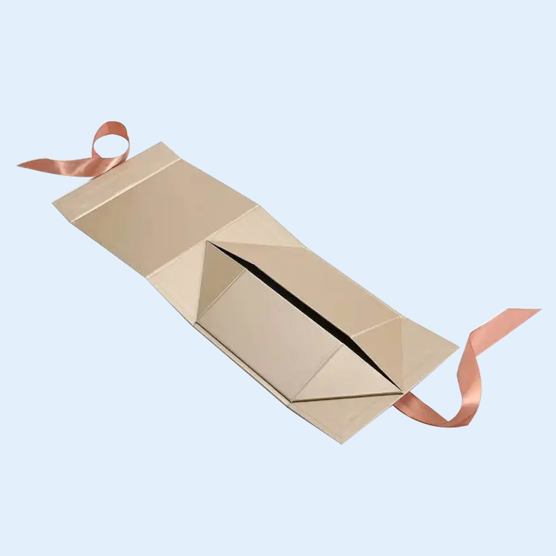 Hardcover Box Folding Box Ribbon Handle Packaging Custom Printing