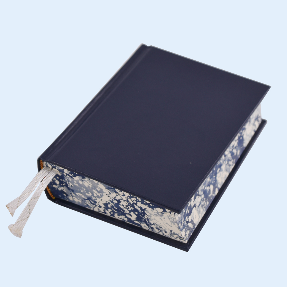 Custom-Made Bible Book with Exquisite Cover and Silver-Embossed Parchment Paper