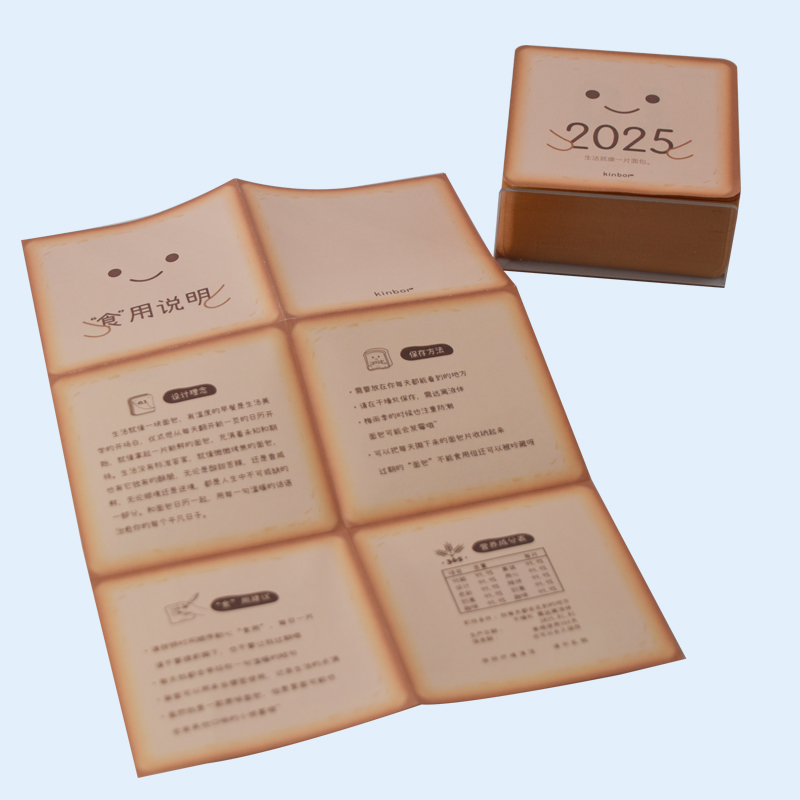 Custom Best Colorful 365 Days Tear-off Calendar Printing Daily Table Calendar Printing