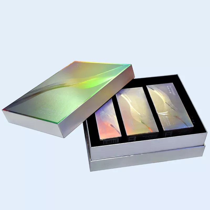 2026 Shinning Box Custom Printing Design Hardcover Lid and Bottom Box