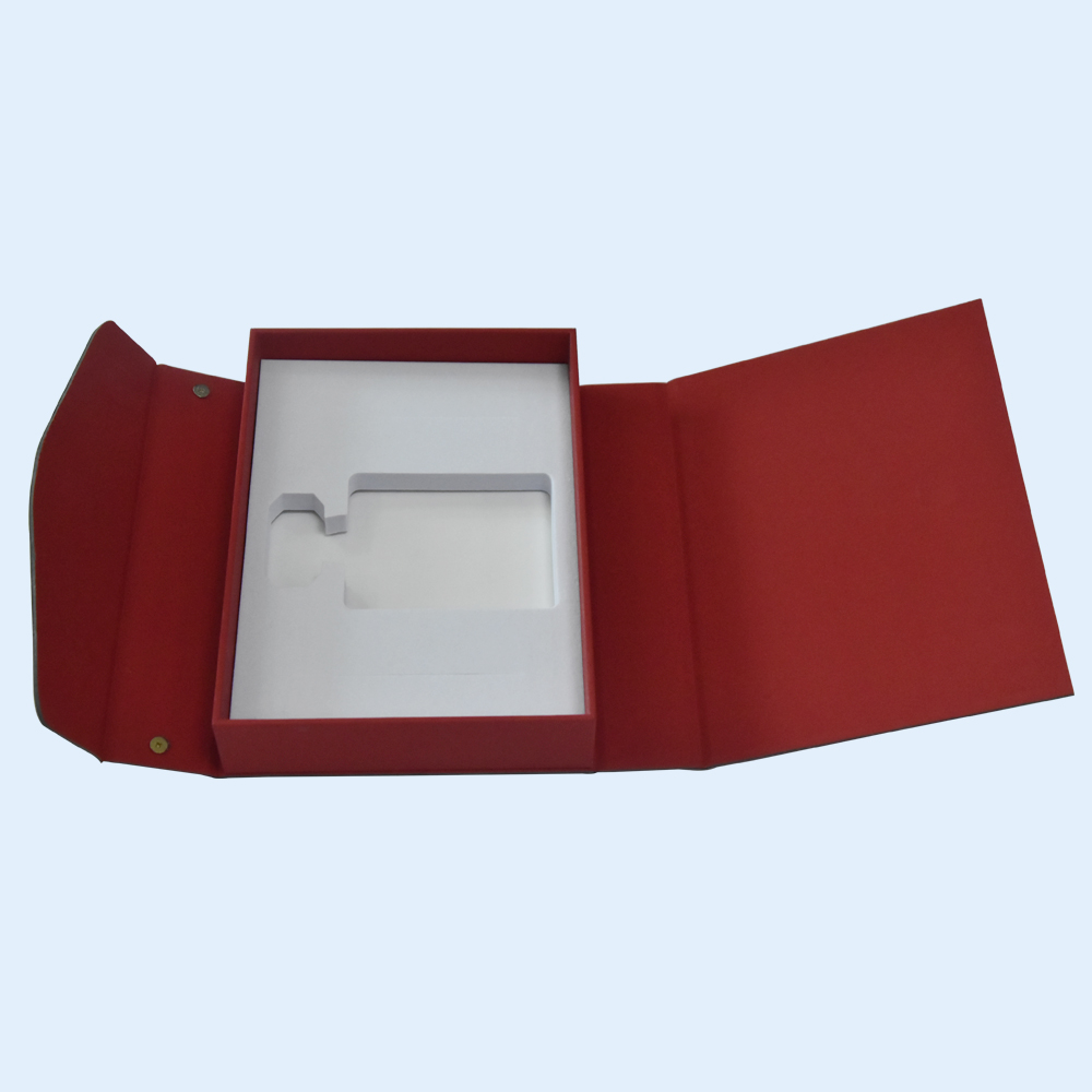Hardcover Box Folding Box Ribbon Handle Packaging Custom Printing