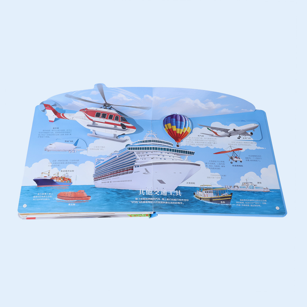 Professional Custom Pop up 3D Book for Car