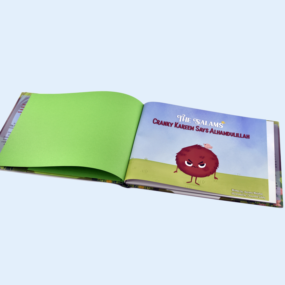Customized Story Hardcover Book with UV Printing