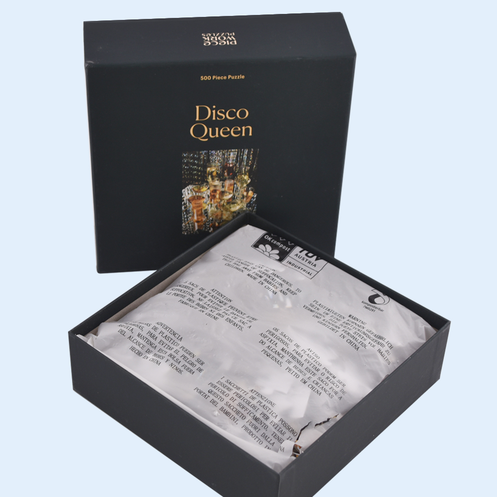 Popular Customized 500 Pieces Jigsaw Puzzle City Characters Landscape Theme
