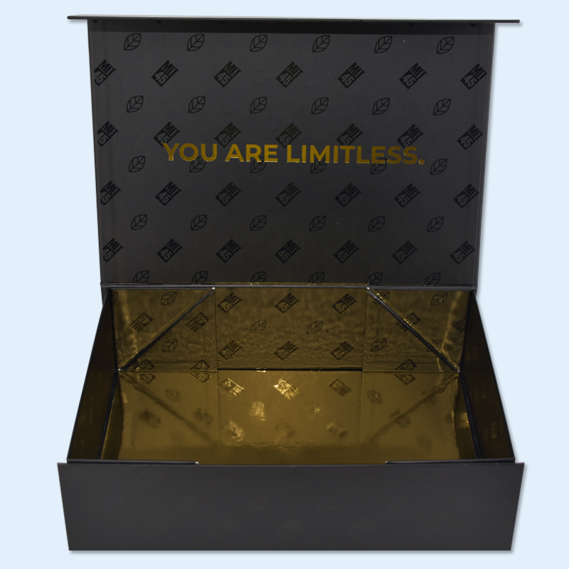 2026 Hardcover Box Folding Box Ribbon Handle Packaging