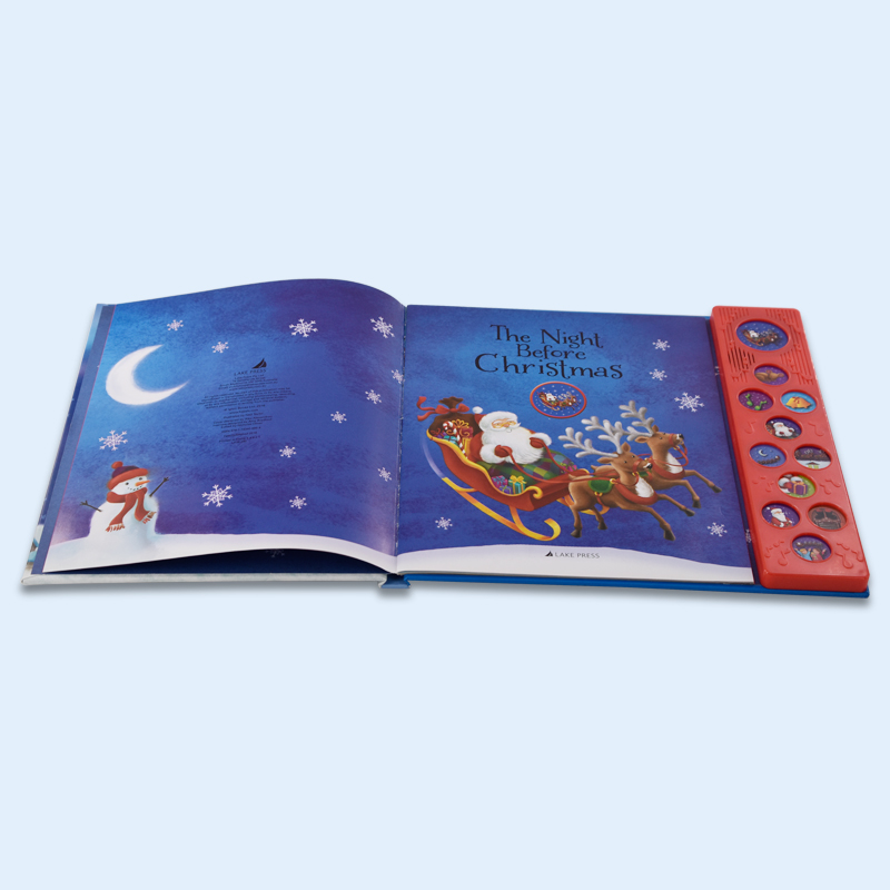 Sound Book for Toddlers with 11 Buttons & Learning Song