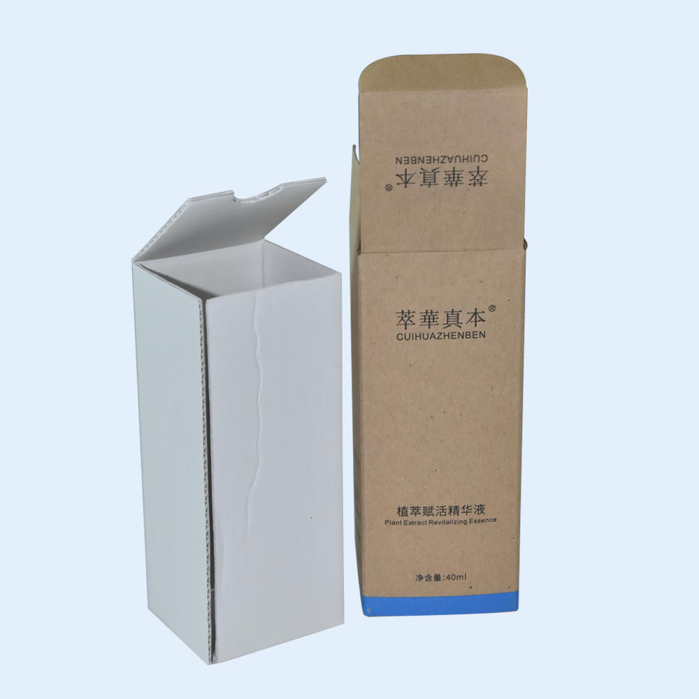 Customized Kraft Paper Luxury Skincare Paper Packaging