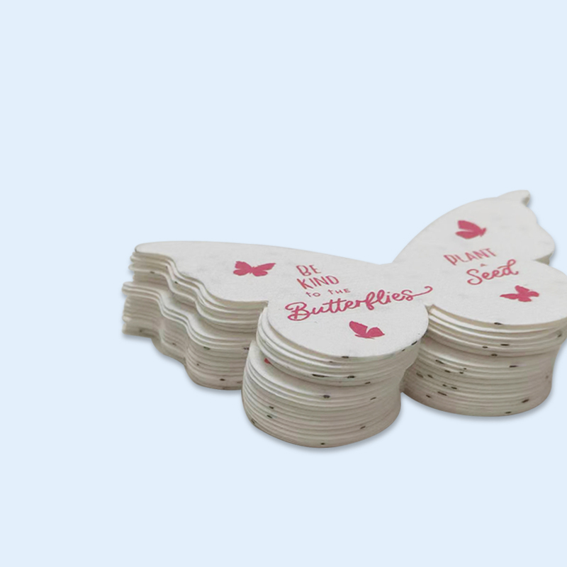Butterfly Seed Paper