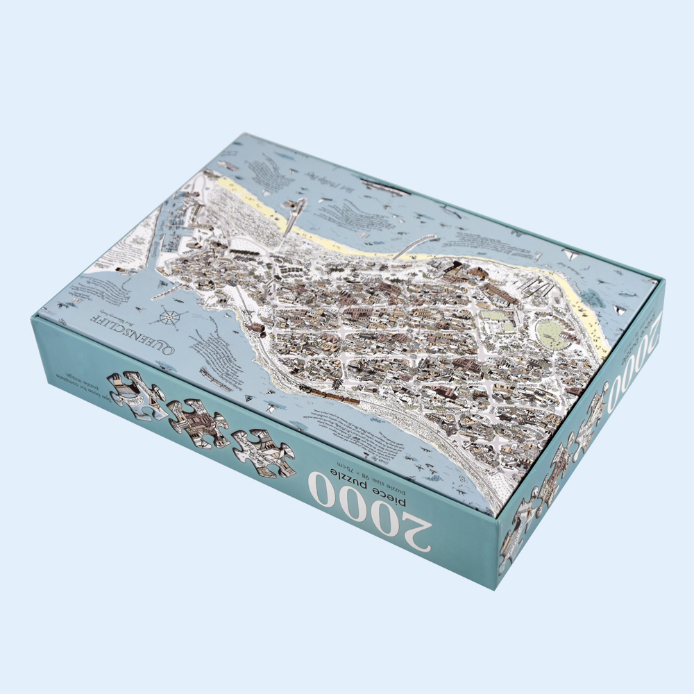 Customized Jigsaw Puzzle with Color Box Set 2000 Piece