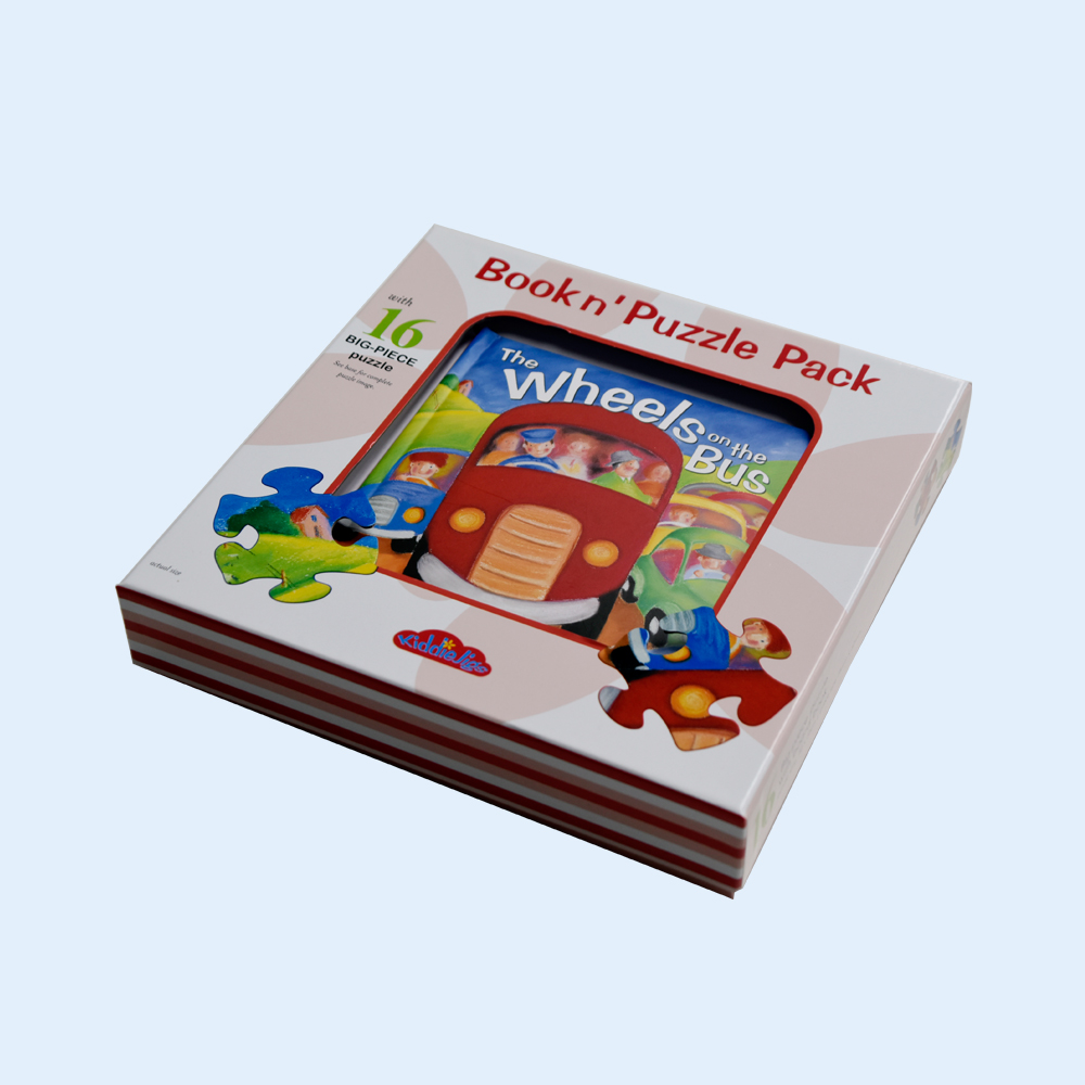 Book Puzzle Packing Set for Kids