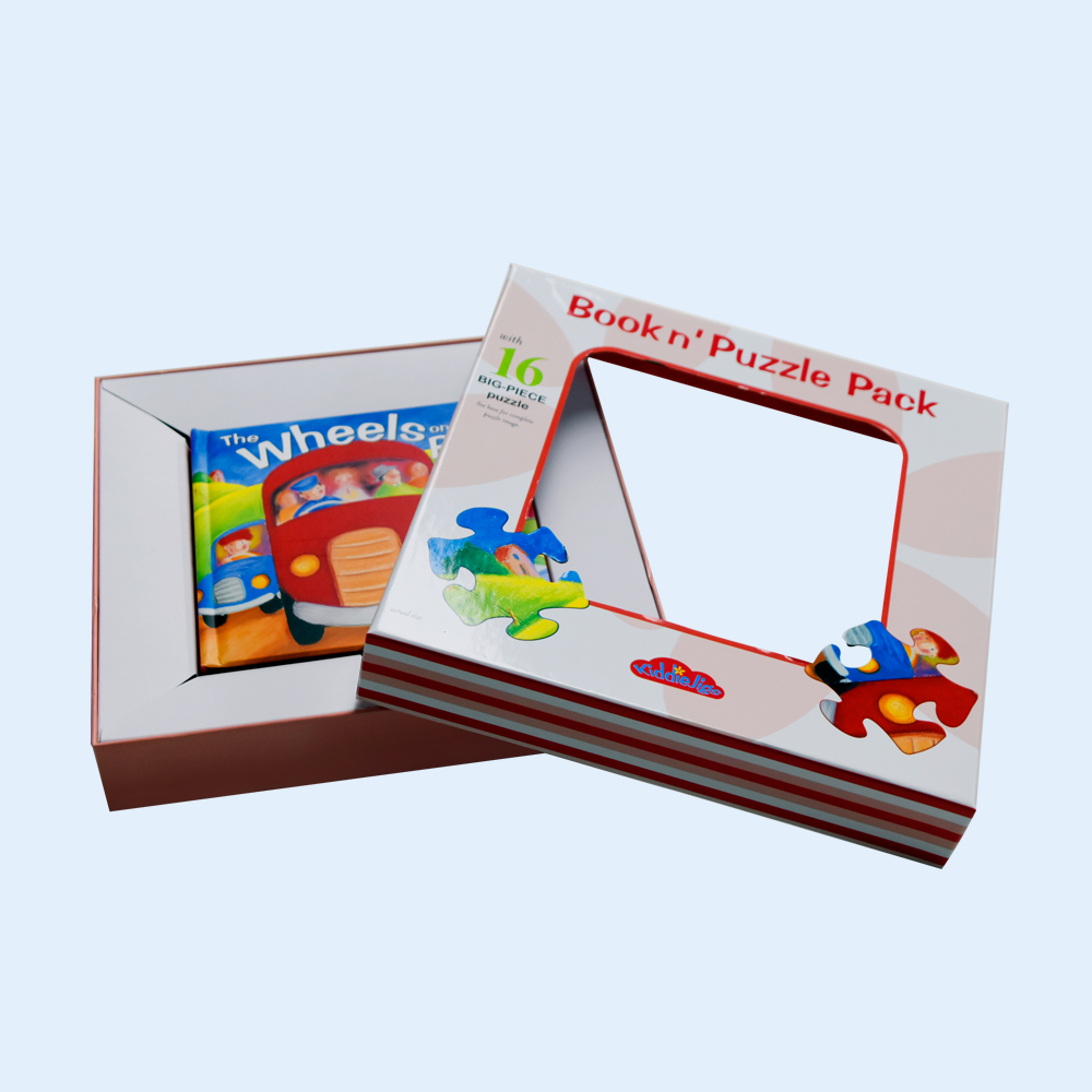 Book Puzzle Packing Set for Kids