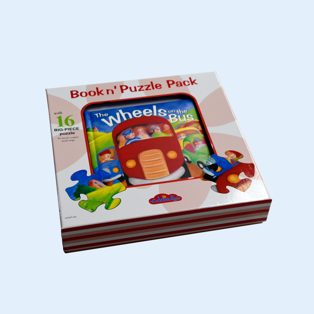 Book Puzzle Packing Set for Kids