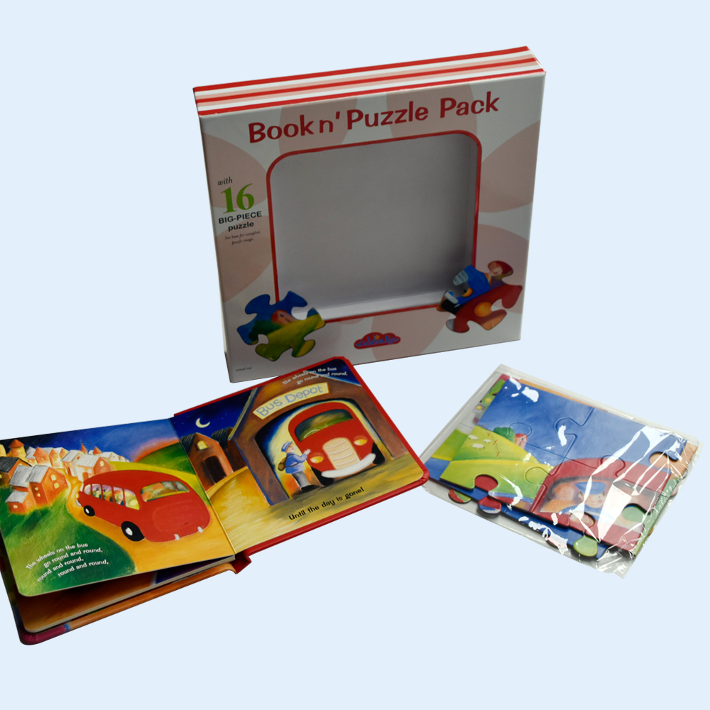 Book Puzzle Packing Set for Kids