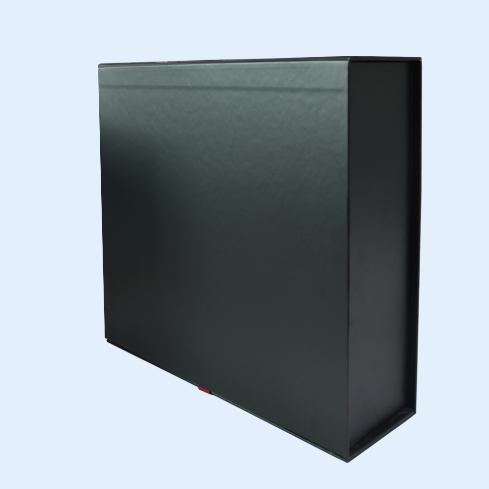 Customized flexible boxes with straps, adhesive tabs, and custom logos