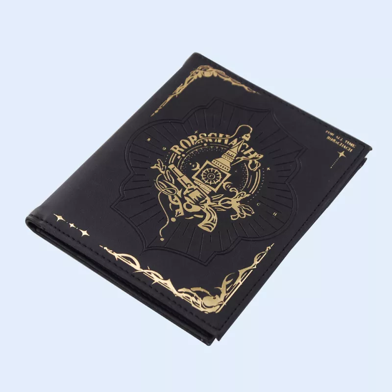 Passport booklet PU cover with Golden Hot Stamping