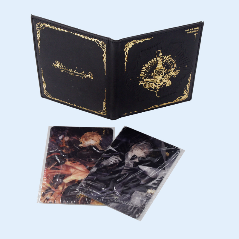 Passport booklet PU cover with Golden Hot Stamping