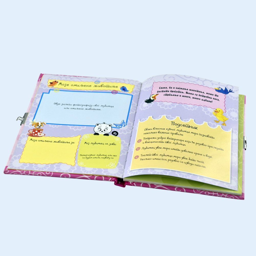 High Appearance Diary Notebook with Lock