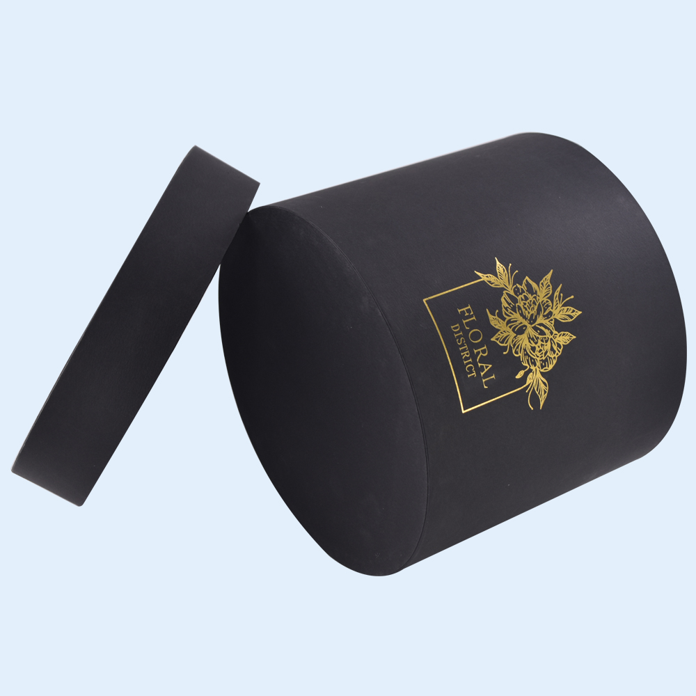 Cylinder Custom Paper Tube Gift Box Clothes Packaging Box