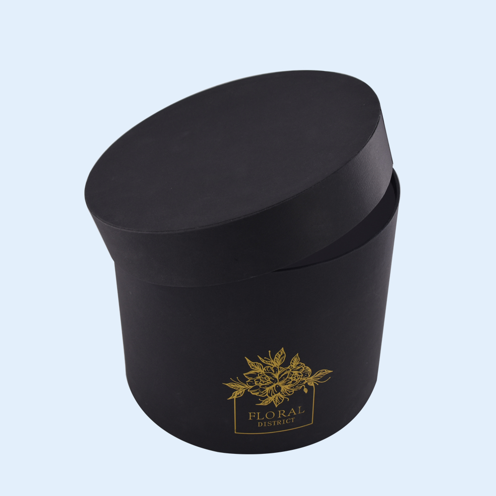 Cylinder Custom Paper Tube Gift Box Clothes Packaging Box