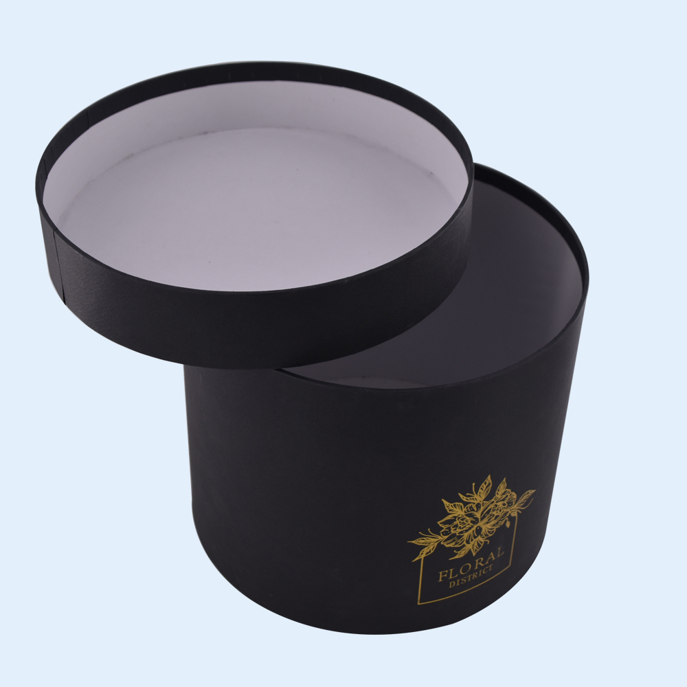 Cylinder Custom Paper Tube Gift Box Clothes Packaging Box