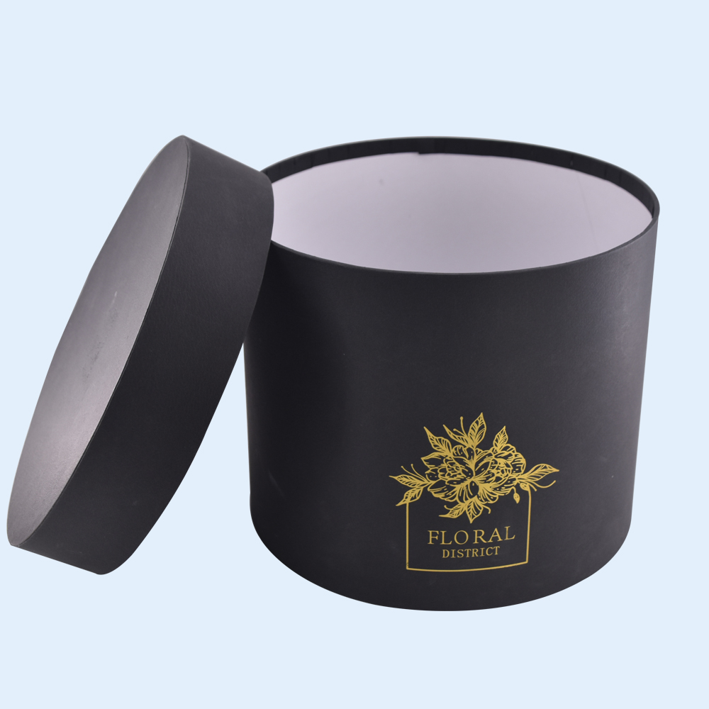 Cylinder Custom Paper Tube Gift Box Clothes Packaging Box