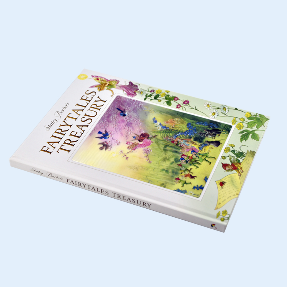 Customized Hardcover Story Book with Gloden hot Stamping