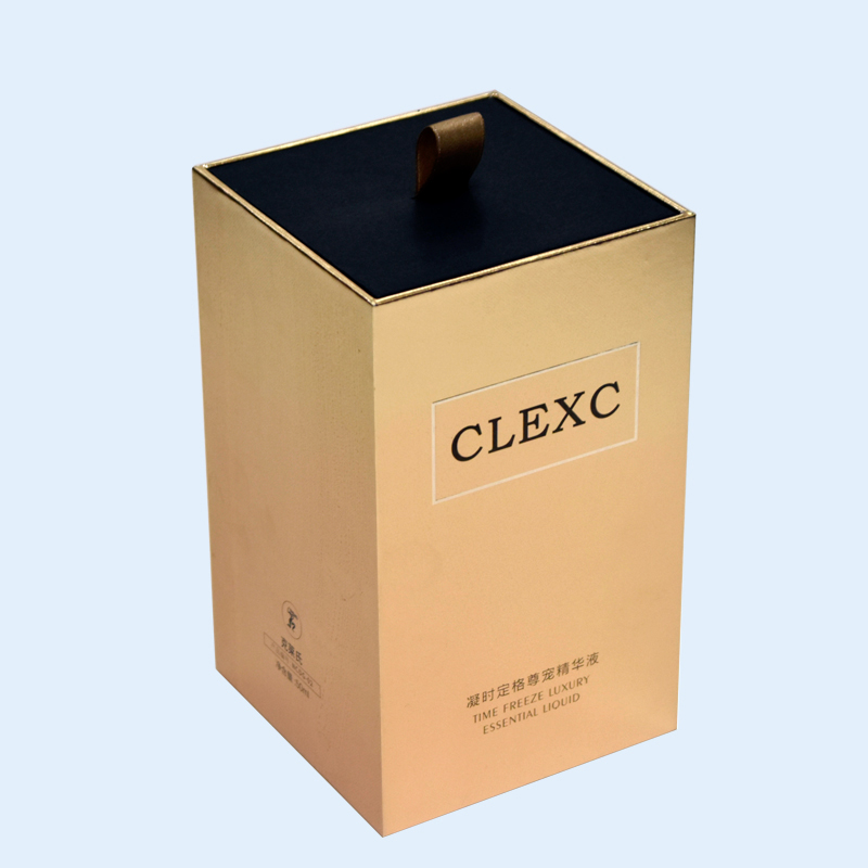 Customized Hardcover Drawer Boxes with Handles Printing