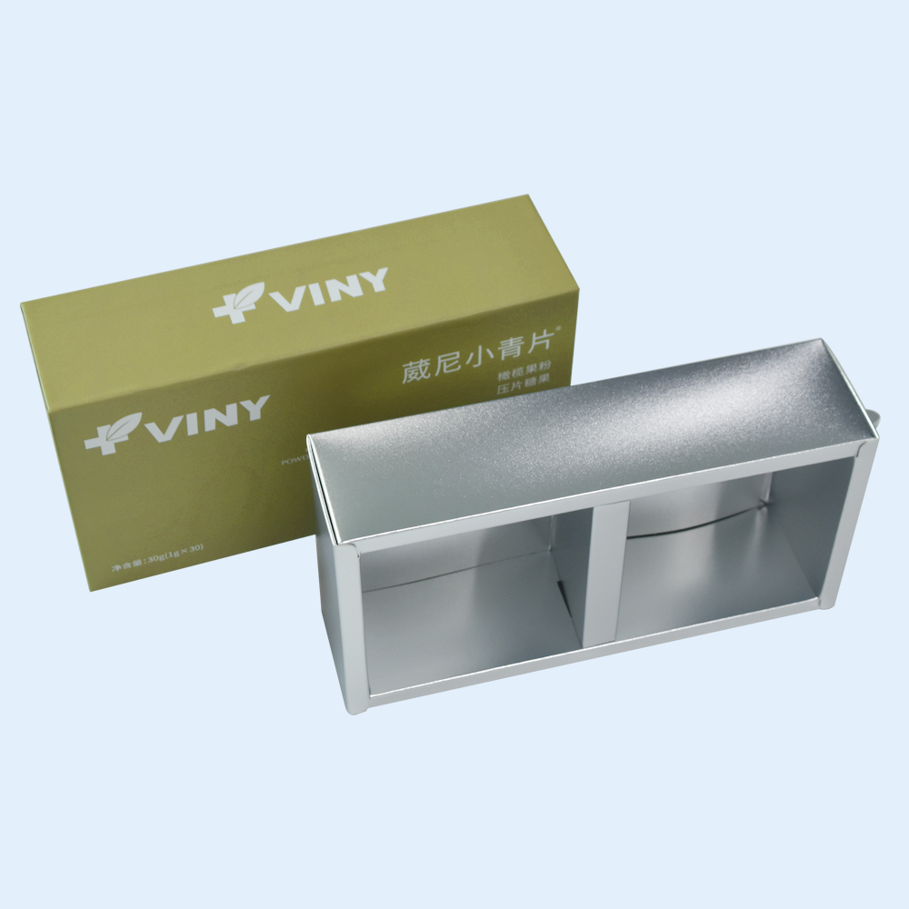 Silver Cardboard Boxes with Spot UV Customized Printing