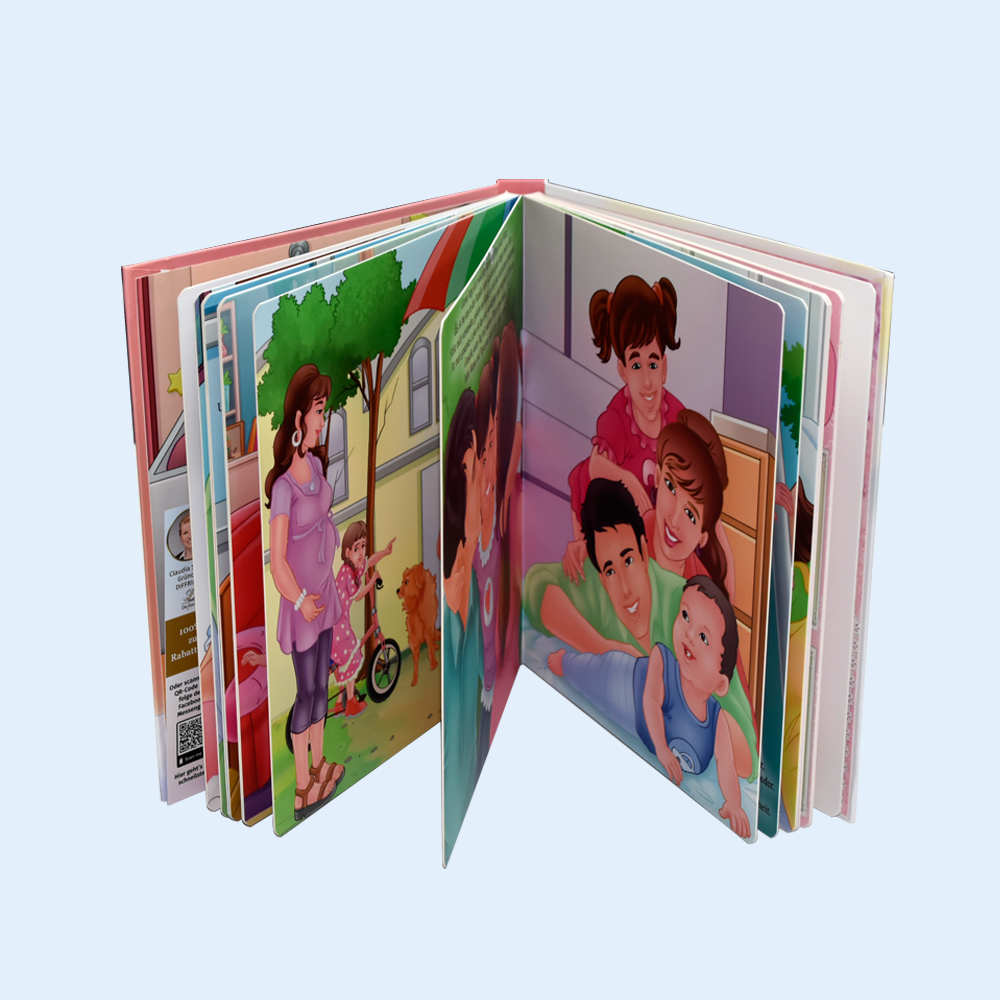Customized Colorful Hardcover Educational Children Book
