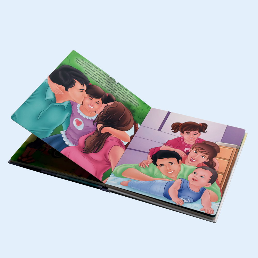 Customized Colorful Hardcover Educational Children Book