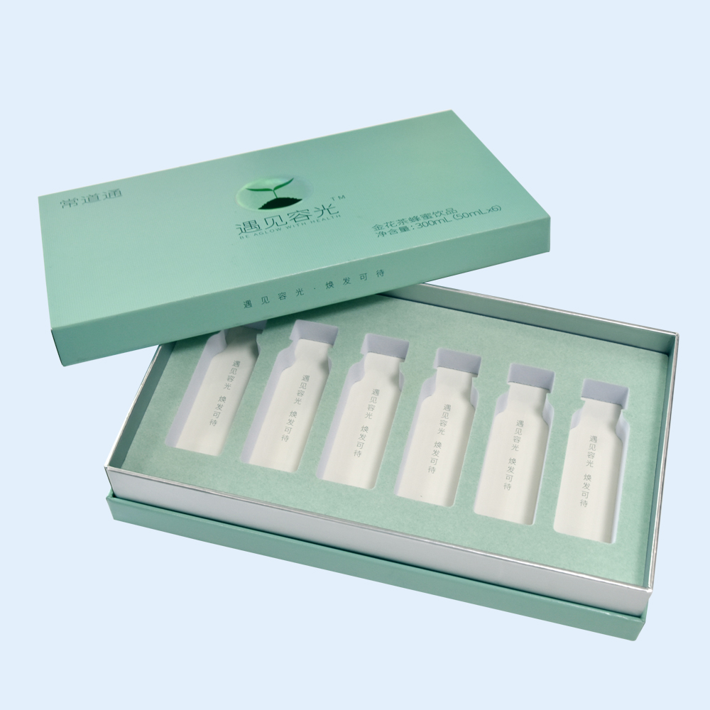 Lid & Bottom Box Skincare Gift Box EVA Inner Holder