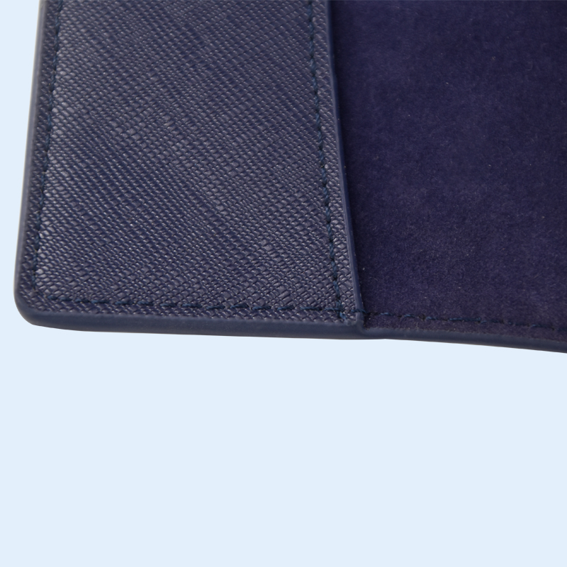 Customized PU Cover with Ribbon Passport Booklet