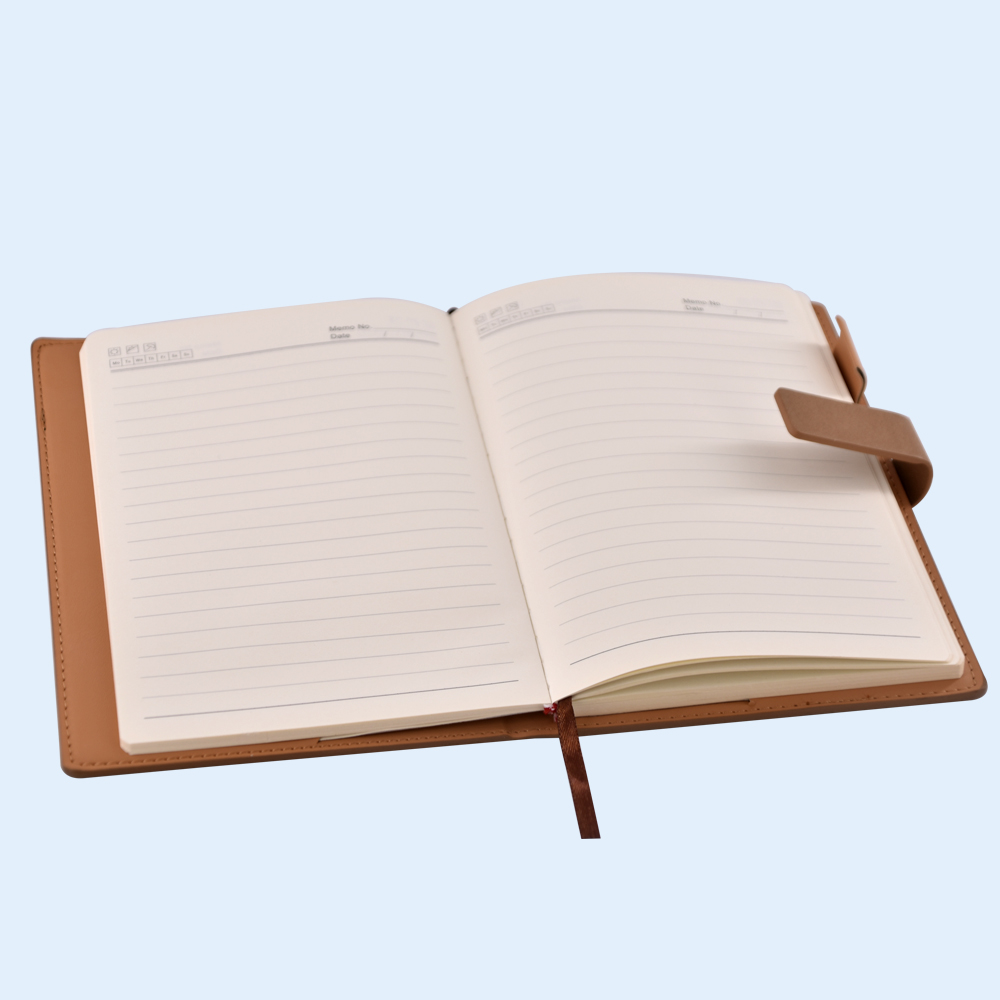 Customized  A5 PU Leather OEM Diary Planner Notebook