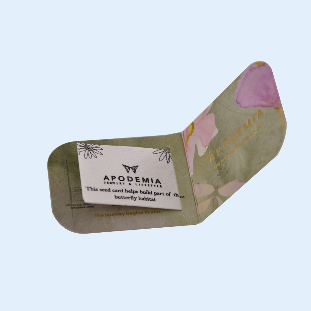 Seed Business Cards with Holder