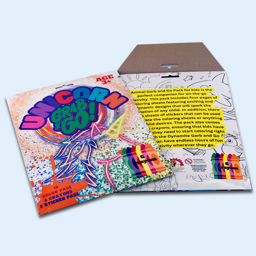 2026 Customized Activity Sticker Book for School Students and Kids