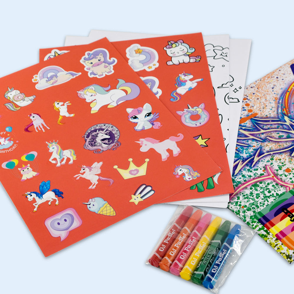 2026 Customized Activity Sticker Book for School Students and Kids
