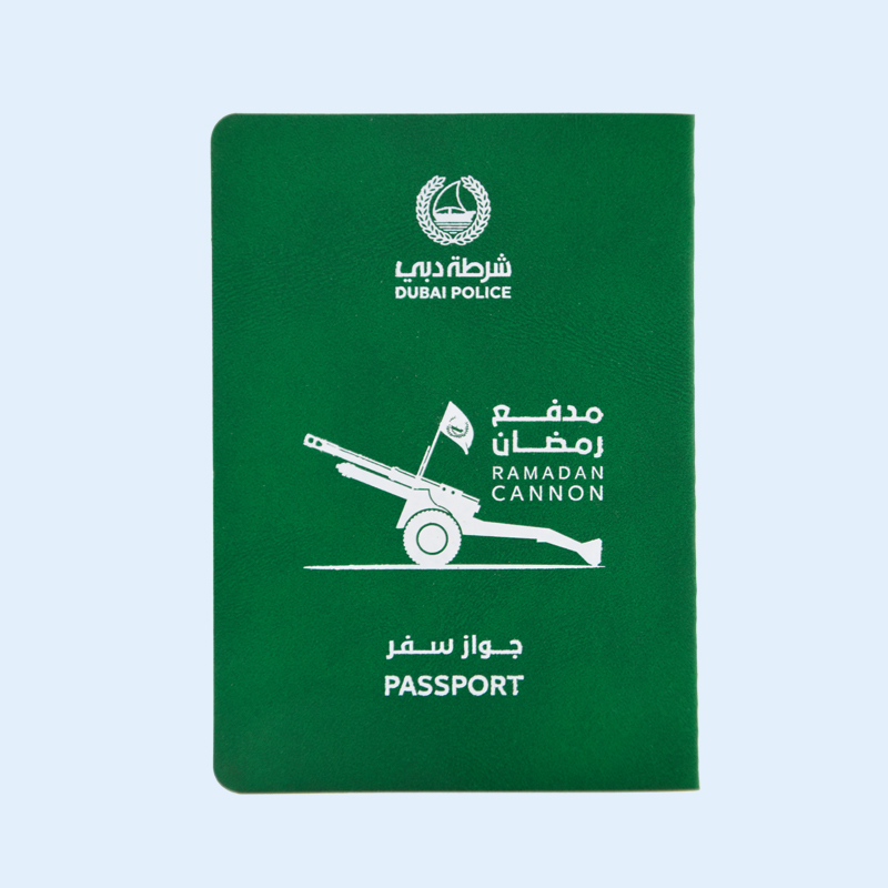 Arab Countries Right Flip Passport Brochure