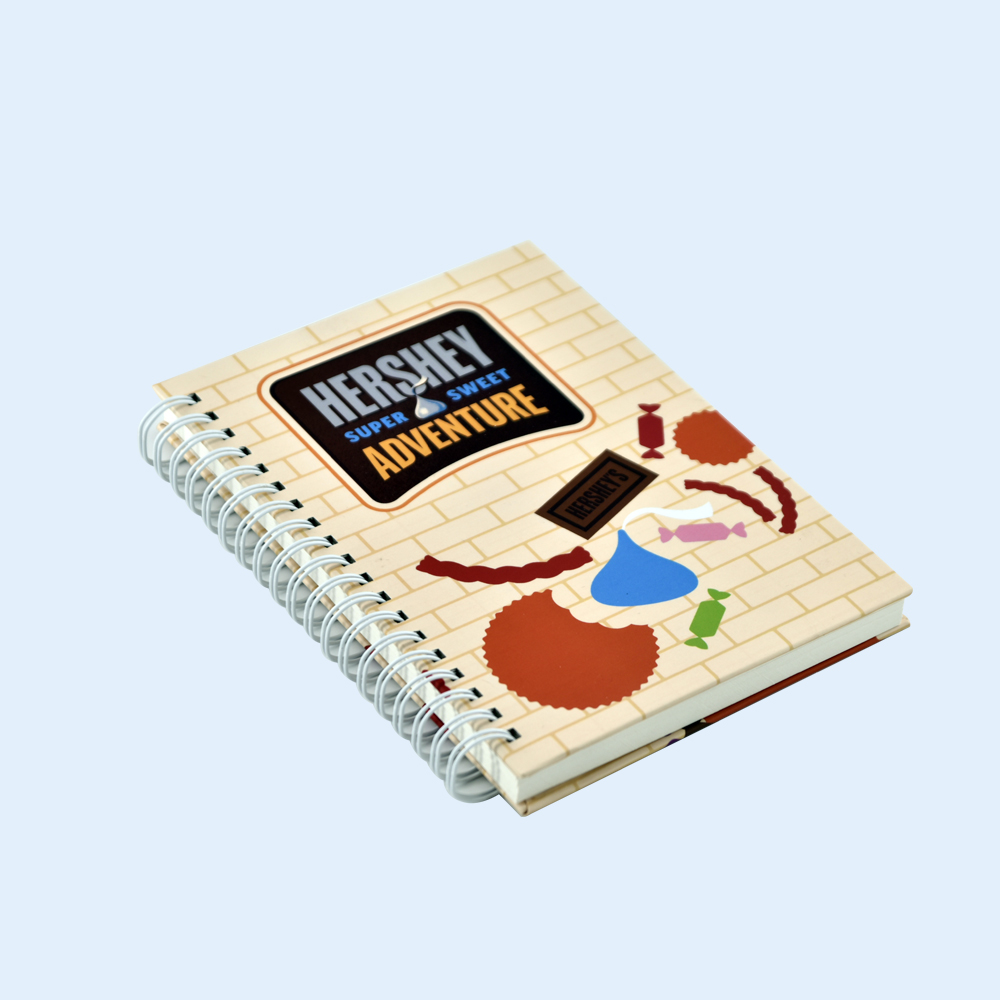 New Style Spiral Notebook with Hardcover Exercise Notebooks