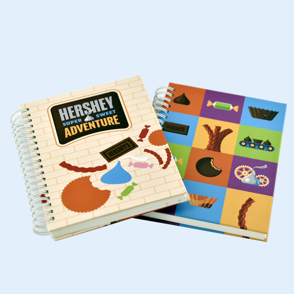 New Style Spiral Notebook with Hardcover Exercise Notebooks
