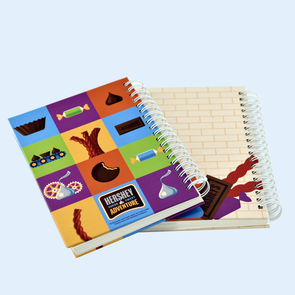 New Style Spiral Notebook with Hardcover Exercise Notebooks