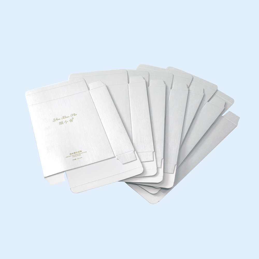 Custom Printing with Gold Hot Foil Stamping Cosmetic Packaging Paper Boxes