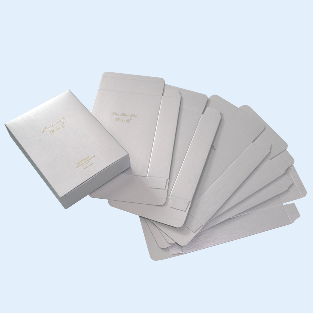 Custom Printing with Gold Hot Foil Stamping Cosmetic Packaging Paper Boxes