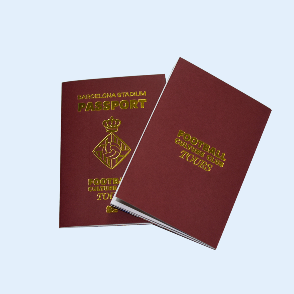 Custom Small Brochure & Booklet Printing Service Passport Booklet Custom Printing