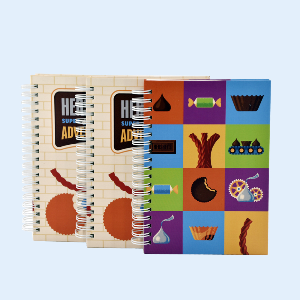 New Style Spiral Notebook with Hardcover Exercise Notebooks