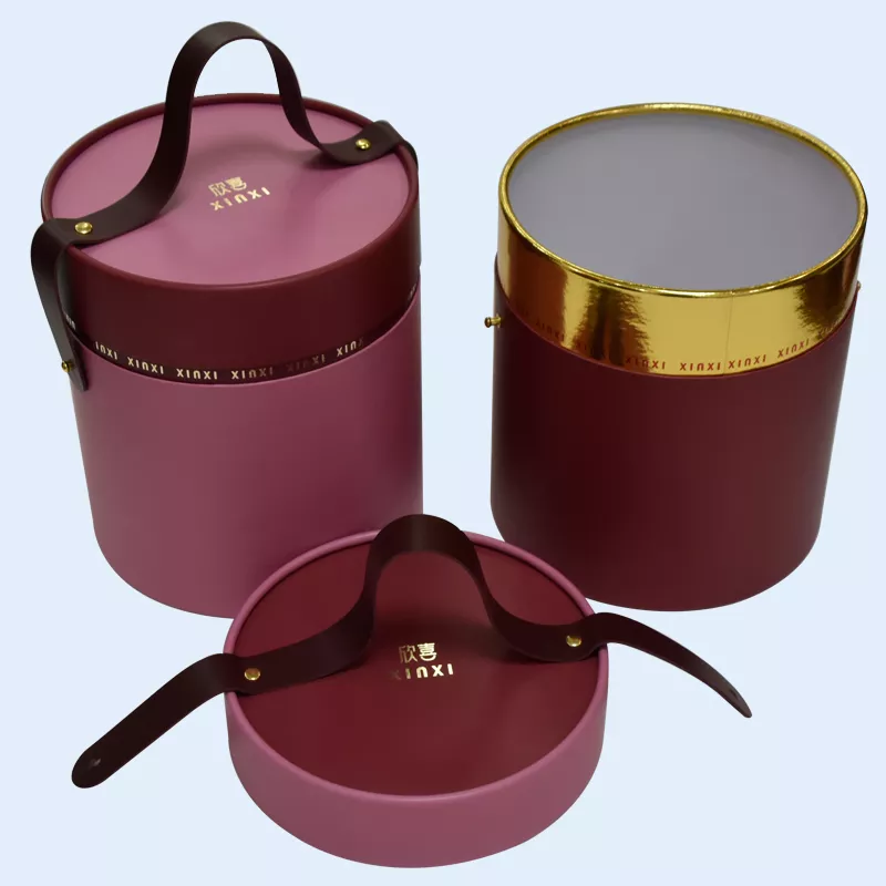 Skin Care Products Round Box Customization Boutique Gift Box Customization
