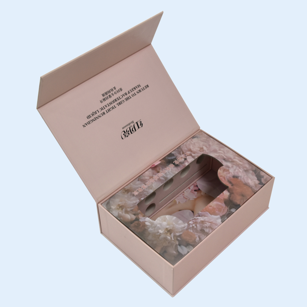 Luxury Custom Cardboard Paper Gift Box with Spot UV Printing Packaging