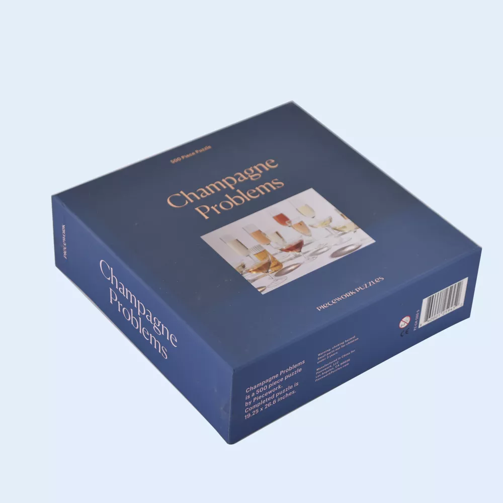 Custom 500 Puzzle Pieces Color Printed Coffee Gourmet