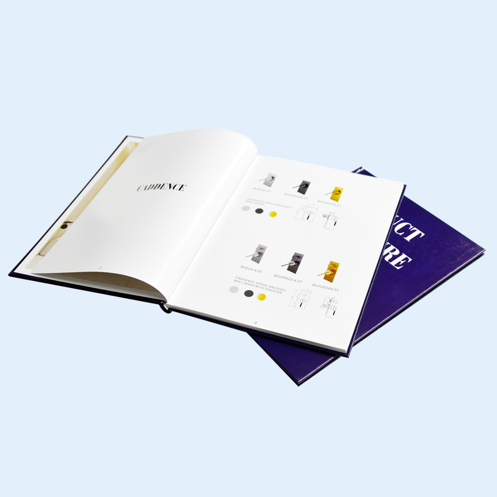 Professional Customized Hardcover Catalog